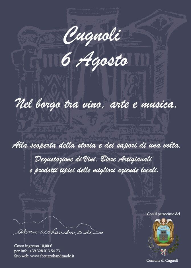 6 Agosto 2017 - Nel borgo tra vino, arte e musica